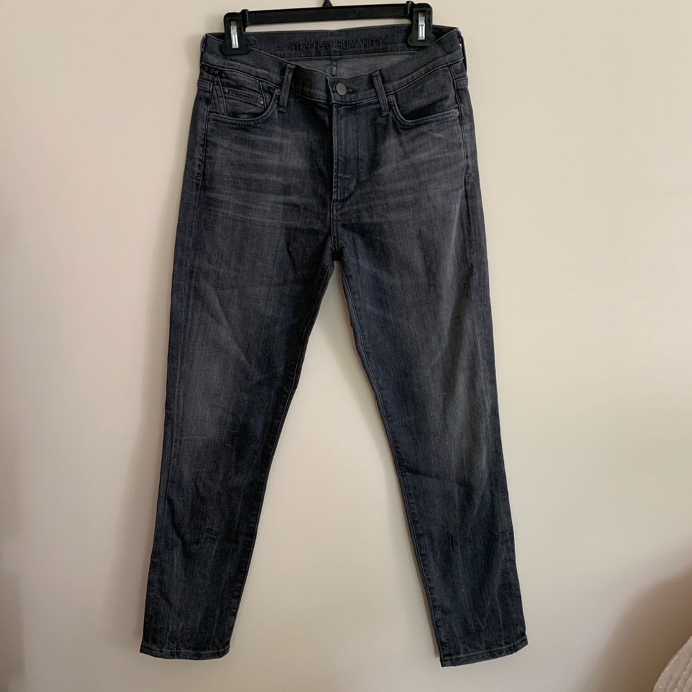 high rise skinny jeans